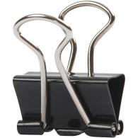 CC Foldback Clips 19mm Schwarz 40 Stück - #590443