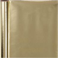 CC Geschenkpapier, B: 50 cm, 65 g, 4 m, Gold - #590839