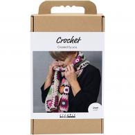 CC Hobby-Set Schal Häkeln in warmen Farben - #603000