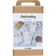 CC Hobby-Stickset Socken Weiß - #603201