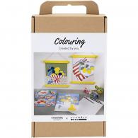 CC Hobbyset Acrylfarbe Malerei nach Zahlen - #594425