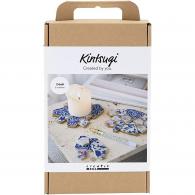 CC Hobbyset Kintsugi Blau Gold Hellrot und Weiß - #594455