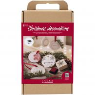CC Hobbyset Weihnachtsschmuck Ton - #593305