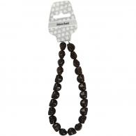 CC Howlith Perlen Totenköpfe 12 mm Schwarz 32 Stück - #591025