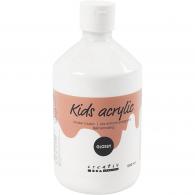 CC Kids Acrylfarbe glnzend wei 500 ml - #589032