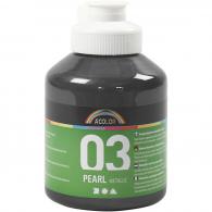 CC Kids Metallic Acrylfarbe Schwarz 500 ml - #589235