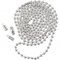 CC Kugelkette 3 mm Silber 1 m - #591136