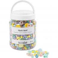 CC Kunststoff Perlen Verschiedene Farben 700ml - #594172