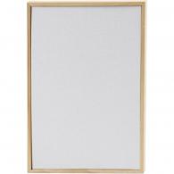 CC Leinwand mit Rahmen, 15,8 x 23,8 cm, 280 g, Weiß - #603041