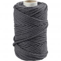 CC Makramee-Kordel 4 mm 55 m Grau - #591691