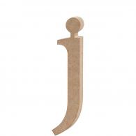 CC MDF Kleinbuchstabe J 8 cm - #589687