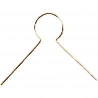 CC Metallanhänger 22 mm vergoldet 50 Stück - #590767