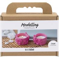 CC Mini-Bastelset zum Modellieren von Teelichthaltern - #602988