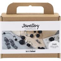 CC Mini Hobby Set Schmuck schwarz und weiß - #594406