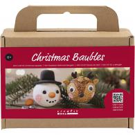 CC Mini Hobby Set Weihnachtskugeln Rentier und Schneemann - #593289