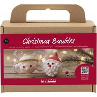 CC Mini Hobby Set Weihnachtskugeln Weihnachtsmann und Engel - #593290