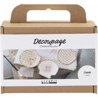 CC Mini Hobbyset Decoupage Muschelschalen Hellrosa - #594411