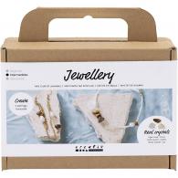 CC Mini Hobbyset Jewelry Kristallhalskette und Ohrringe - #593516
