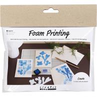 CC Mini Hobbyset Schaumstoff-Druckkarte mit Design - #593639