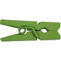 CC Mini Wäscheklammern 3x25 mm Grün 36 Stück - #589938