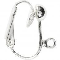 CC Ohrclips 16,5 mm Silber 6 Stück - #591227
