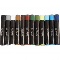 CC Ölpastellkreiden Naturfarben, 12er-Pack - #603196