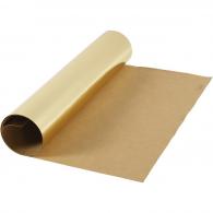 CC-Papierrolle aus Kunstleder, 100 x 50 cm, Gold - #589536