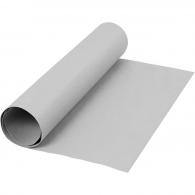 CC-Papierrolle aus Kunstleder, 100 x 50 cm, Grau - #589486
