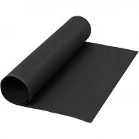 CC-Papierrolle aus Kunstleder, 100 x 50 cm, Schwarz - #589519