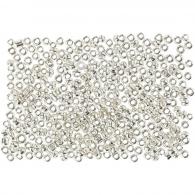 CC Rocailles 1,7 mm Silber Metall 25 gr - #591178