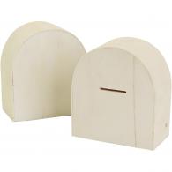 CC-Spardose aus Holz, 10 x 9 cm pro Stück - #590094