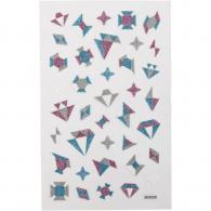 CC Stickerbogen Diamanten 10x16 cm - #592844