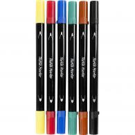 CC Textilmarker 6 Stück Standardfarben - #594547