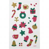 CC-Weihnachtsaufkleberblatt 10x16 cm - #592873