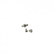 Der extrastarke silberne Magnetverschluss 5 mm ist ein stabiler silberner Magnetverschluss mit 5 mm, ideal für Schmuck. - #599461