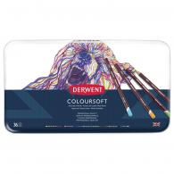 Derwent Coloursoft Bleistifte 36 Stück - #594467