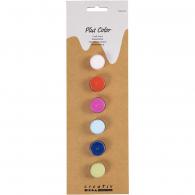 Finish CC Plus Acrylfarbe 6 x 5 ml – Polymer Clay/Modelliermasse - #594066