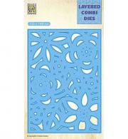 Layered combi Dies Flowers-3 (Layer C) - #555463