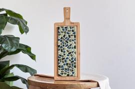 LC DIY Package Mosaik-Servierbrett – Grün - #598862