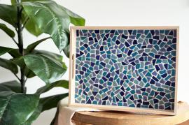 Little Creations DIY Kit Mosaiktablett – Blau - #599298
