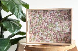Little Creations DIY-Paket Mosaik-Tablett – Pastell - #599300