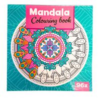 Malbuch Mandala 18x18 cm - #599279