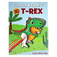 Male und bastele deinen eigenen T-Rex - #599742