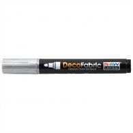 Marvy Uchida Deco Stoffmarker Silber - #599242