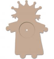 MDF Klok Prinses 29x40cm excl. uurwerk - #544579