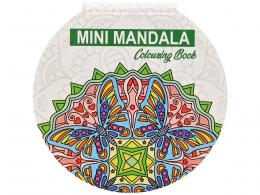 Mini-Mandala-Malbuch rund grün - #599191