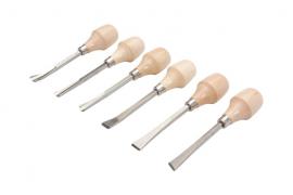Pebaro Holzschnitzeisen-Set, 6-teilig - #588506