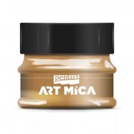 Pentart Art Mica Pigmentpulver Goldbraun 9gr - #594228