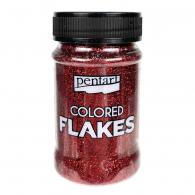 Pentart Farbflocken Rot 100ml - #594263