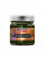 Pentart Glasfarbe auf Lösemittelbasis, 30 ml, Olivgrün - #594534